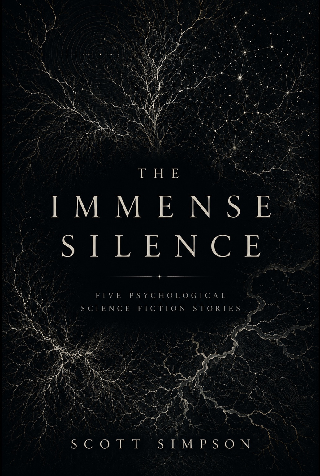 The Immense Silence book cover by Scott Simpson